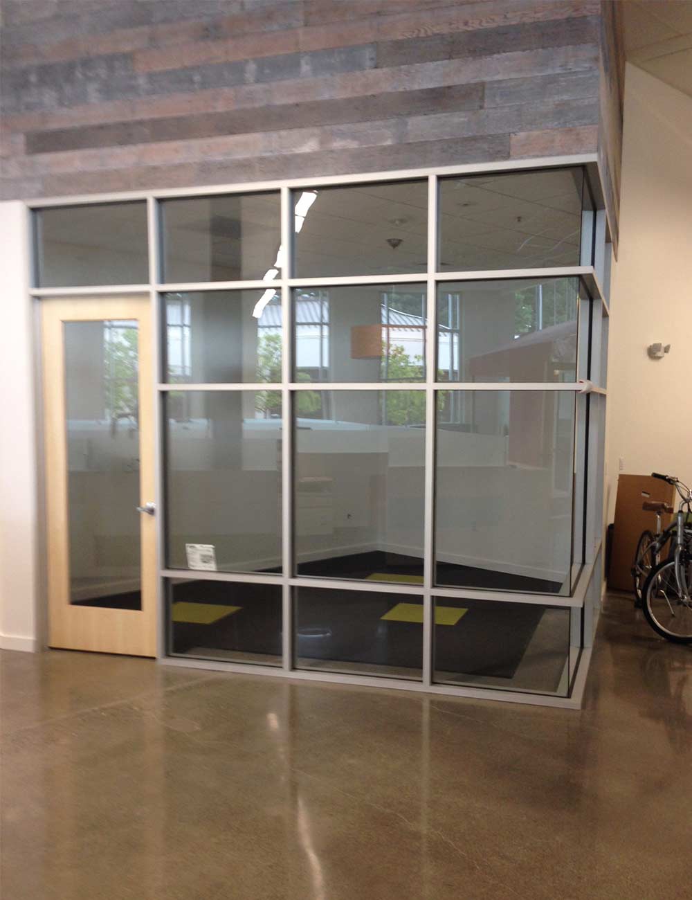 Traditional Medicinals Front Glass Wall