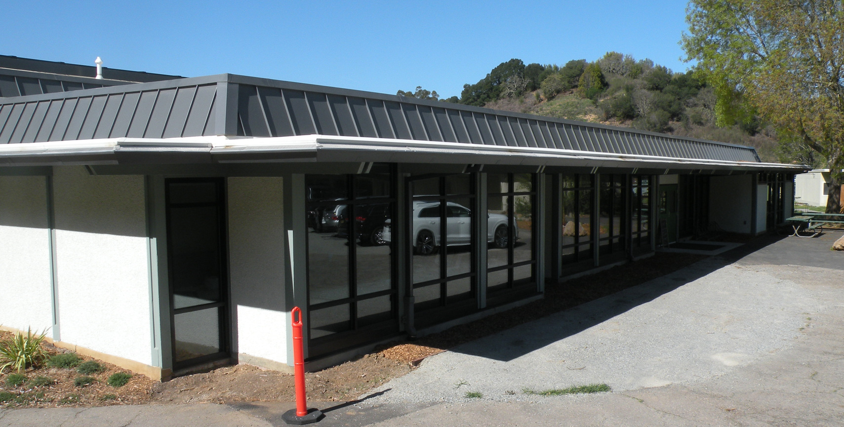 Insulated glass storefront
